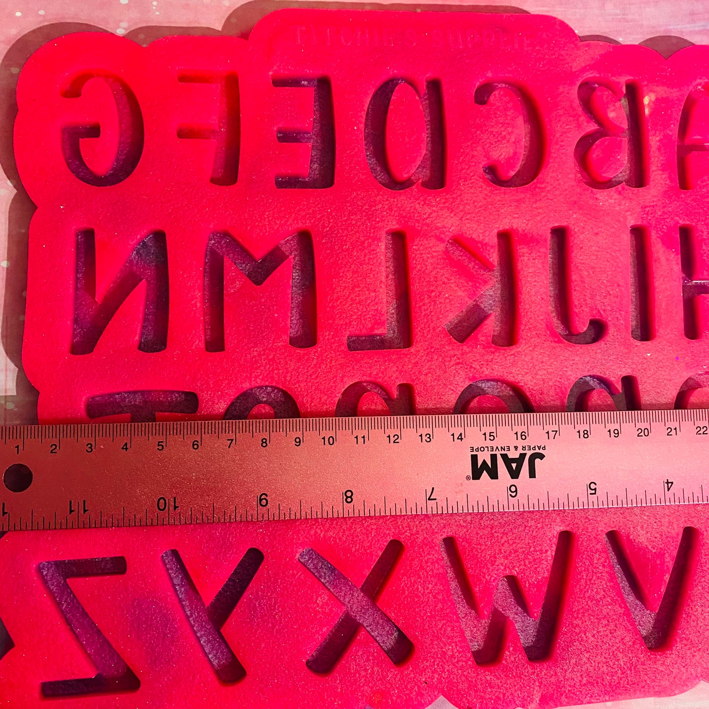 Full Alphabet Mould