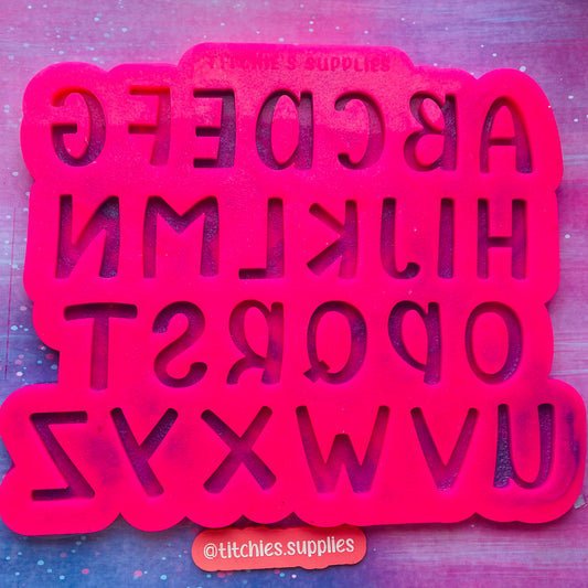 Full Alphabet Mould