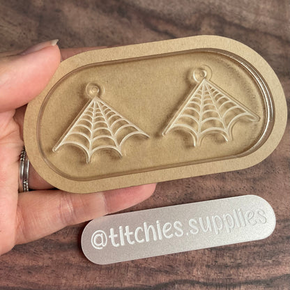 Corner Webs Earring Mould