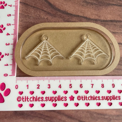 Corner Webs Earring Mould