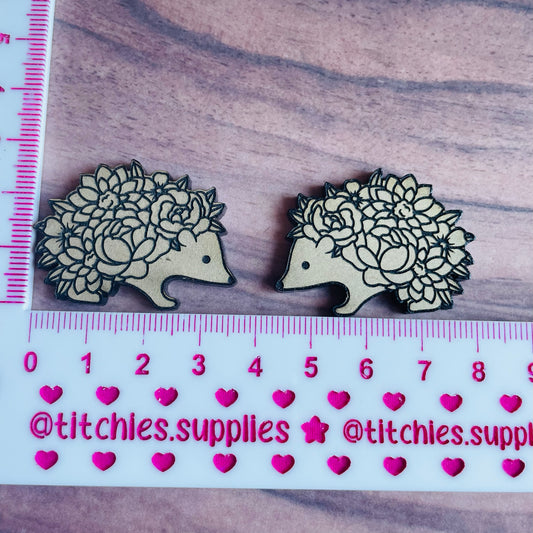 Floral Hedgehog Earring Mould