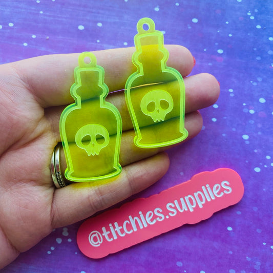 Poison Bottle Earring Mould