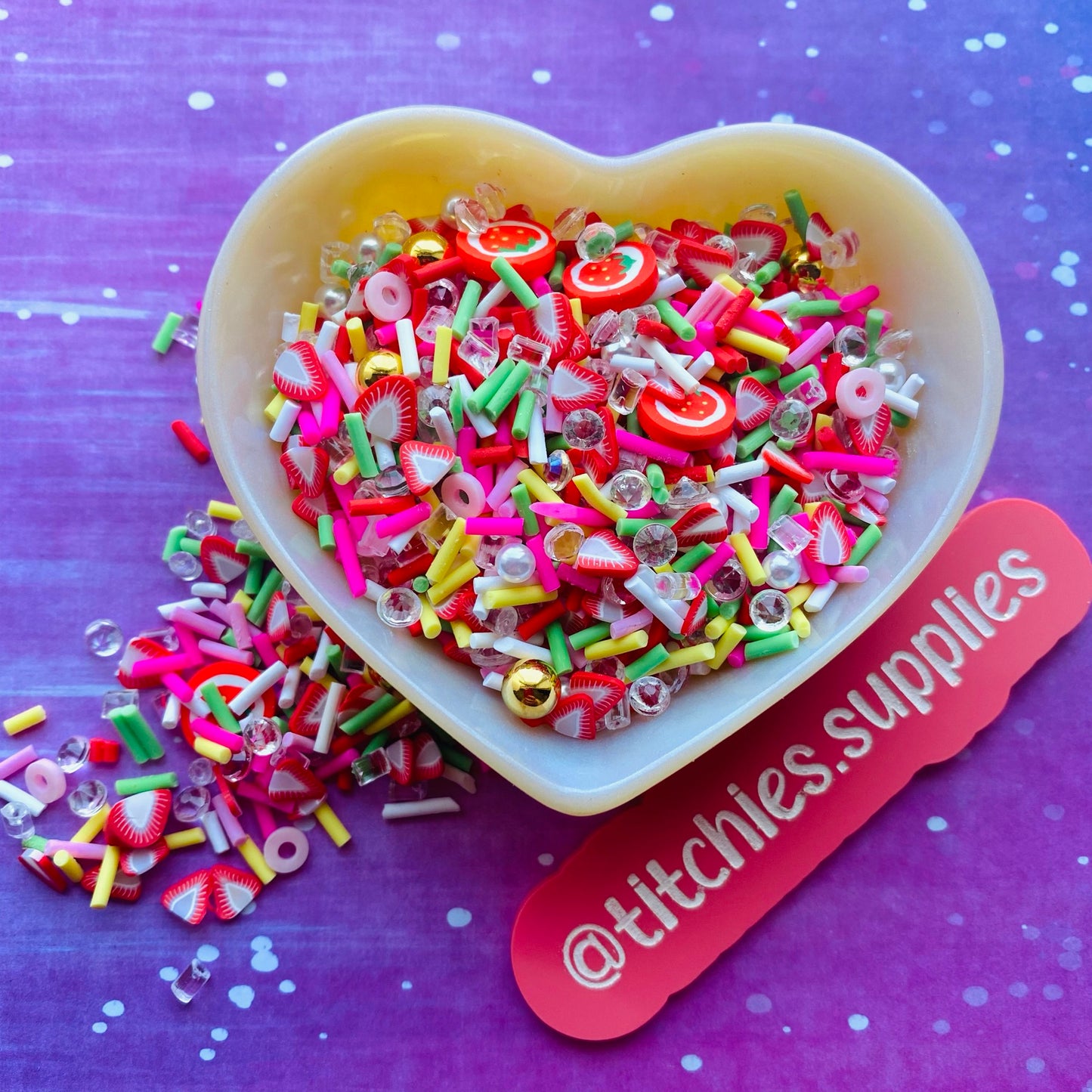 Deluxe Clay Mix - Strawberry Sprinkles