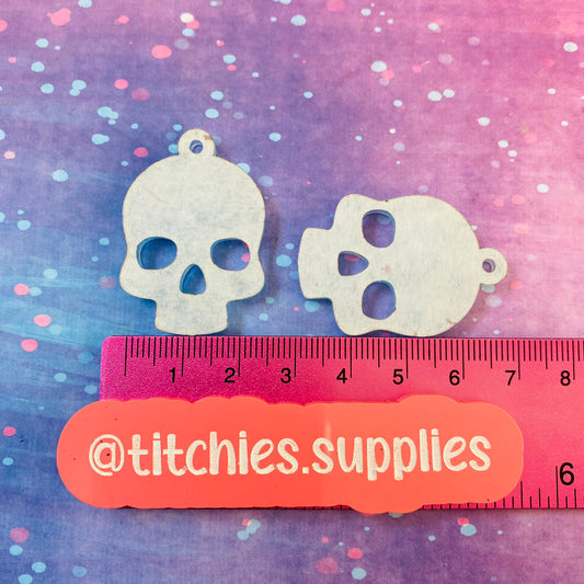 Plain Skull Earring Mould