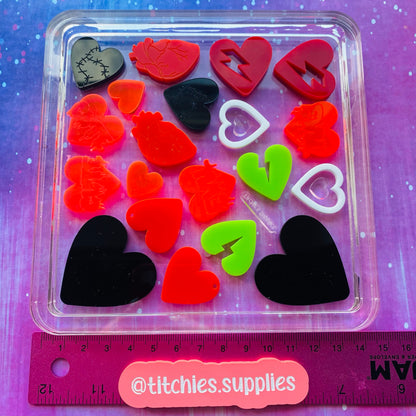 All The Hearts Palette Mould
