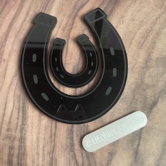 Horseshoe Hanging/Plaque Mould, 6mm Thick