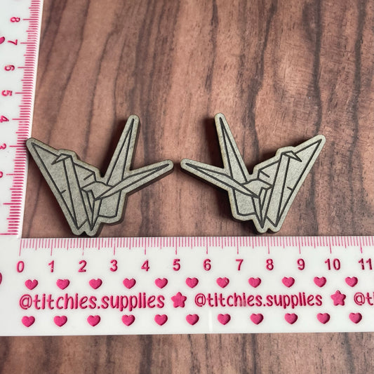 Paper Crane Earring Mould