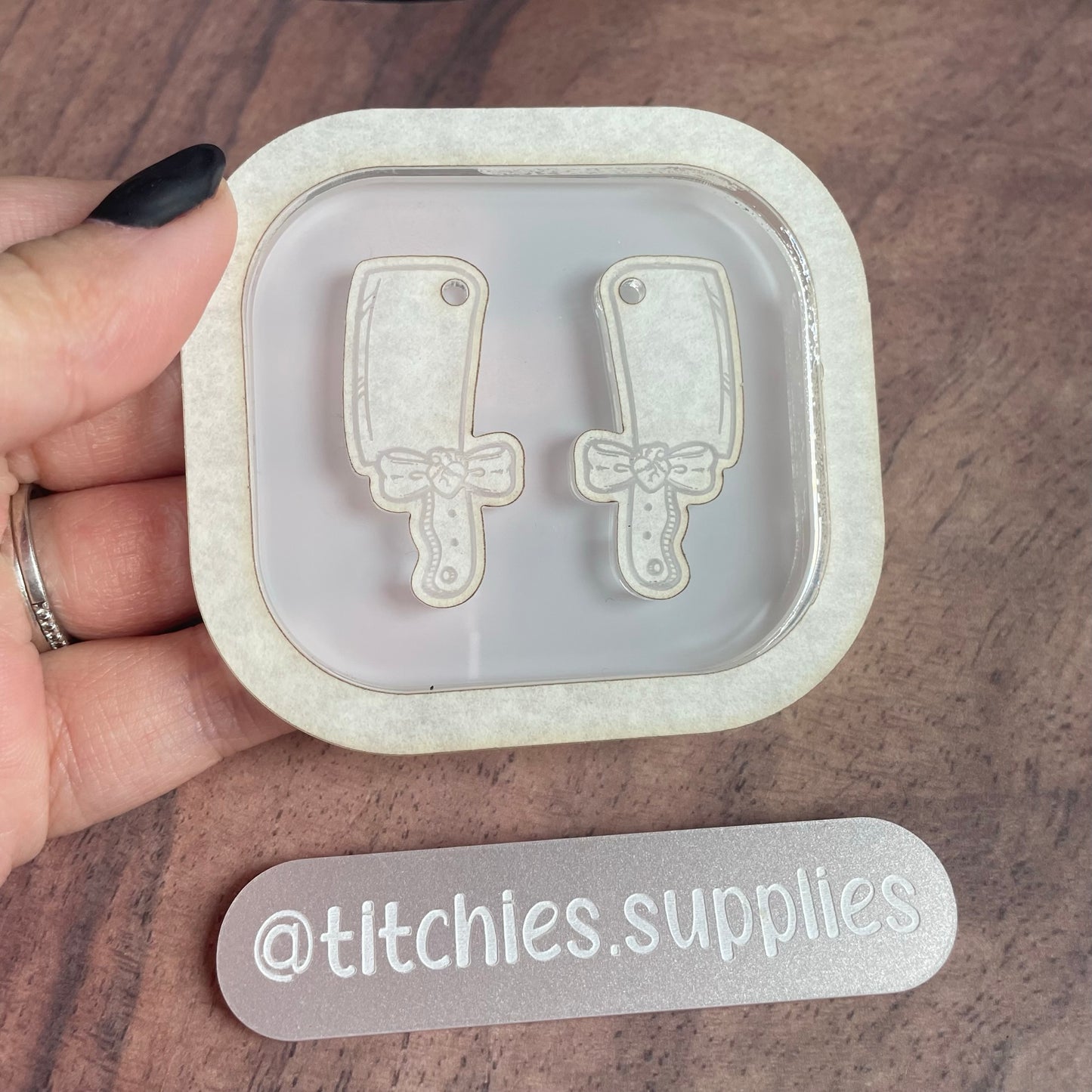 Cute Cleaver Earring Mould