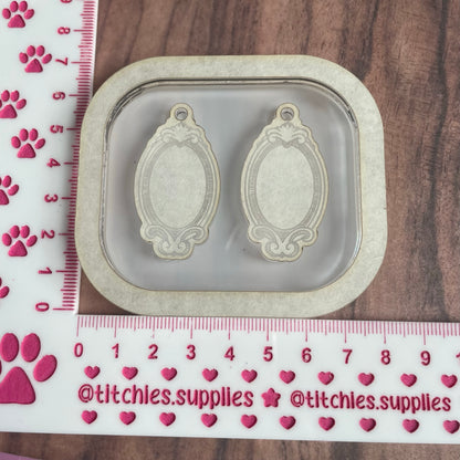 Mirror Frame Earring Mould