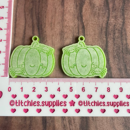 Spider Pumpkin Earring Mould