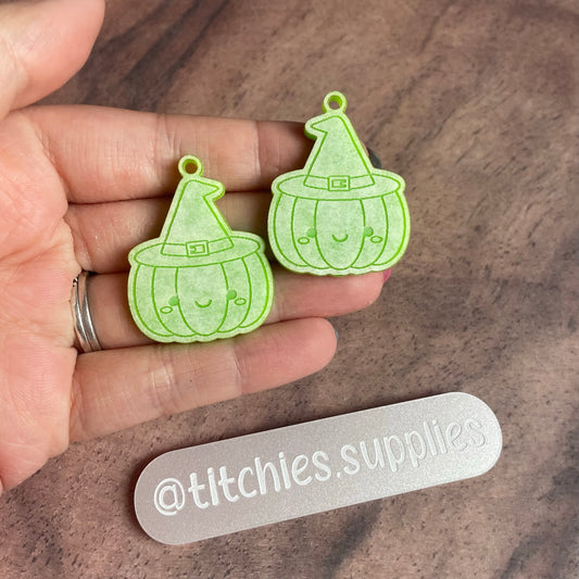 Witch Pumpkin Earring Mould