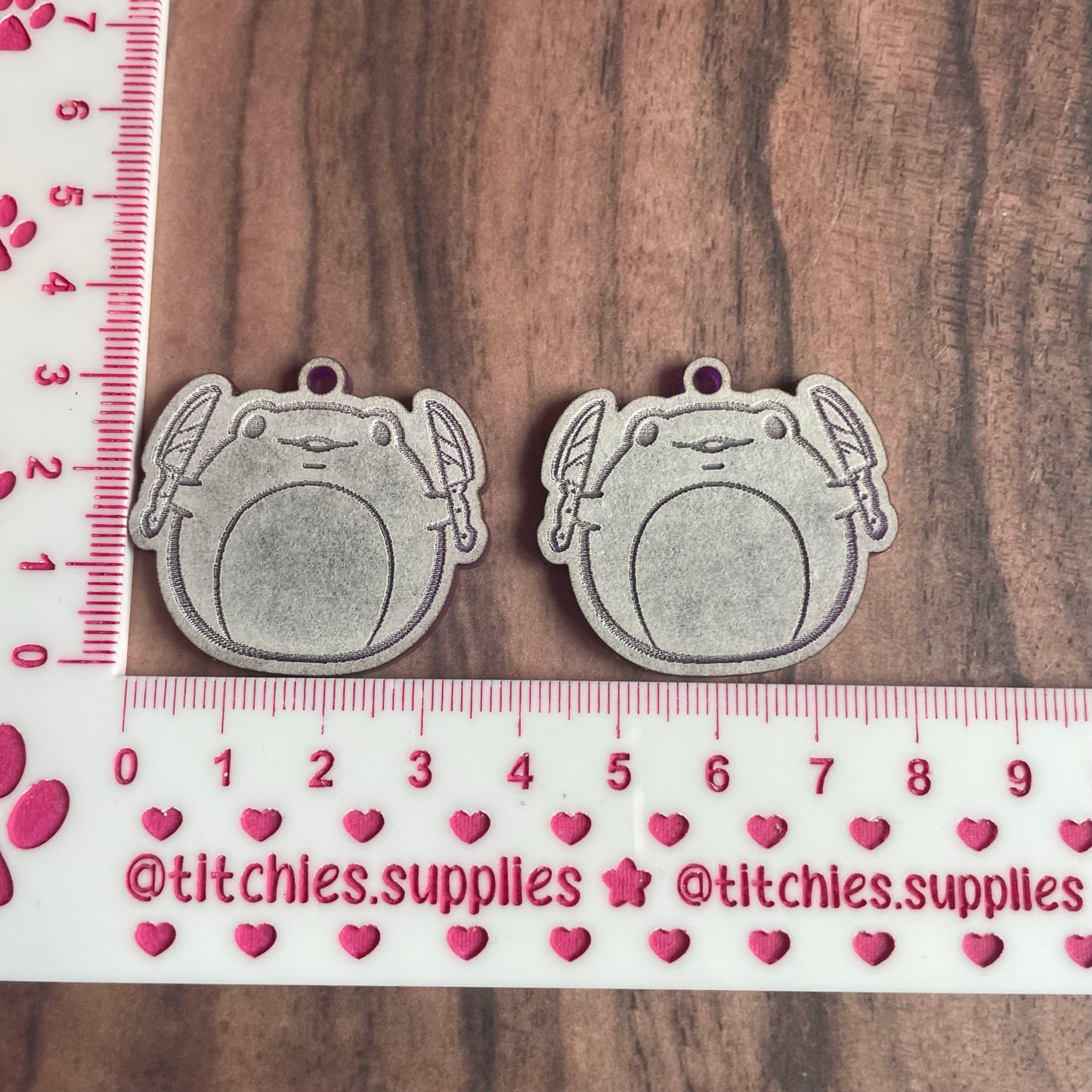 Stabby Frog Earring Mould