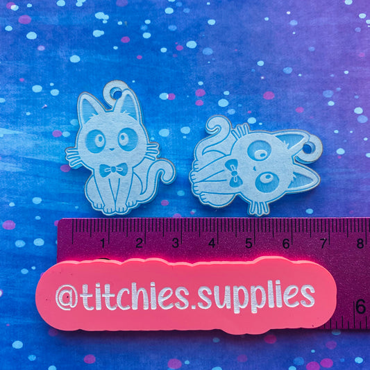 Bow Tie Cat Earrings Mould