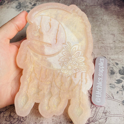 Floral Moon Wall Hanging Mould