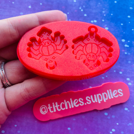 Cute Little Spider Earring Mould