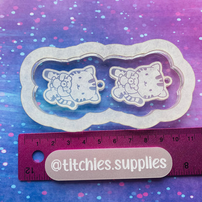 Cat Teddy Earring Mould