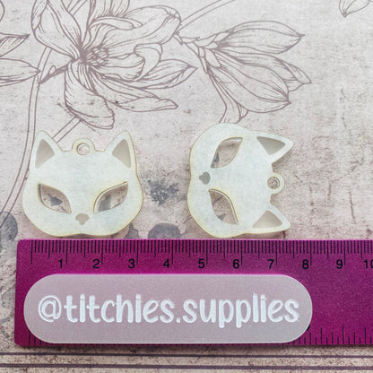 Cat Mask Earrings Mould