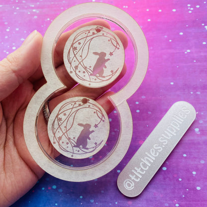 Mystic Moon Bun Earring Mould