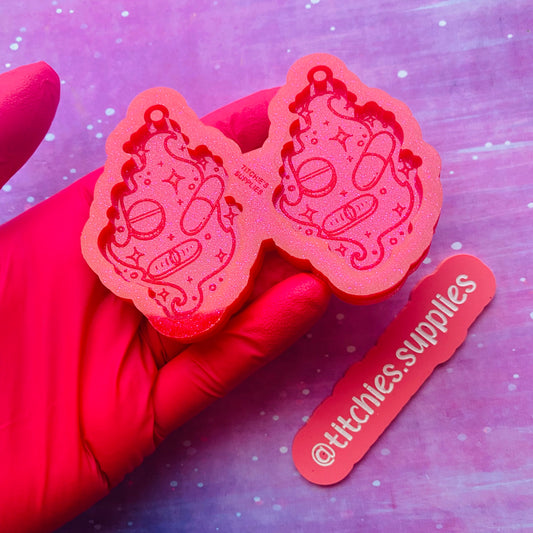 Magical Pills Cloud Earring Mould