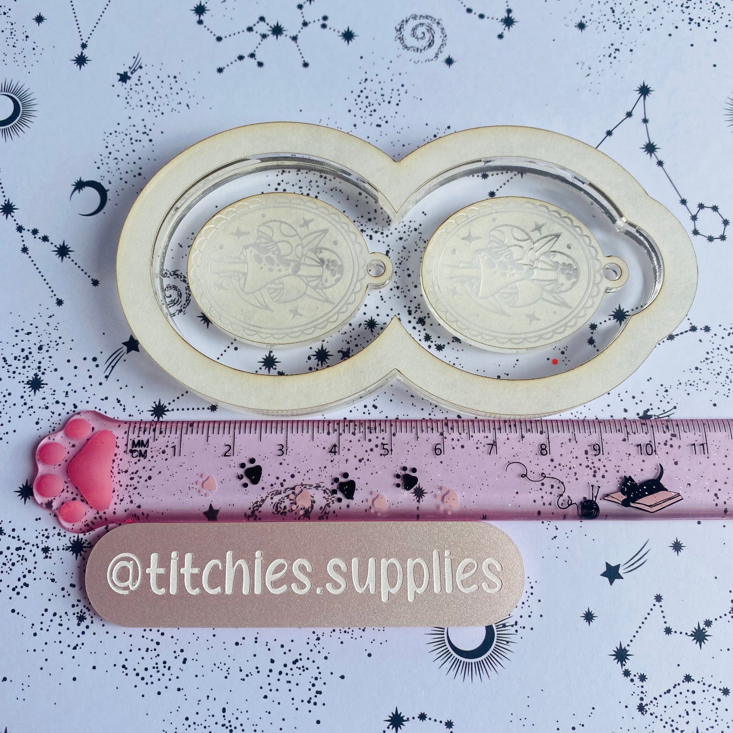 Mushroom Frame Earring Mould